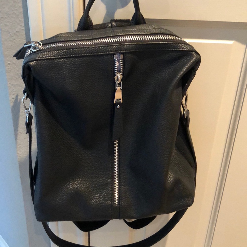 Backpack vegan leather purse